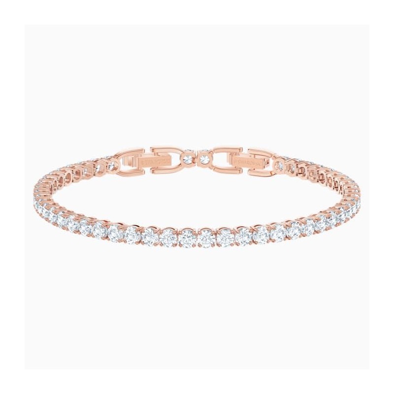 Swarovski Tennis dlx bracciale czwh ros m